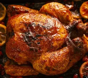 Pollo Asado Entero al Carbón